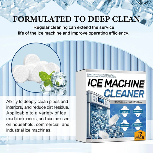 Ice machine cleaner maker - machine,