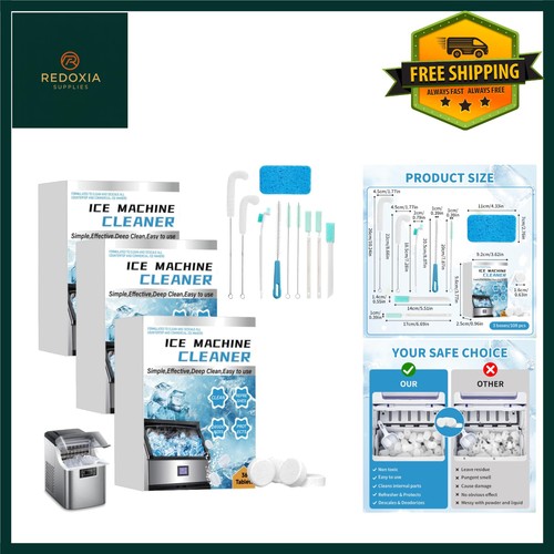 Powerful ice maker cleaning - ice,