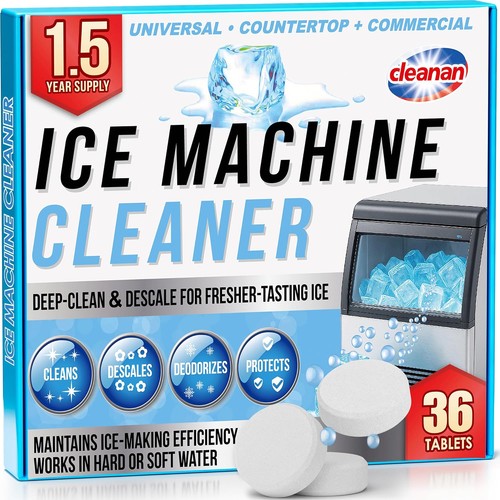 Ice machine cleaner - ice,
