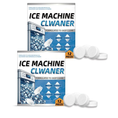 Ice machine cleaner - ice,