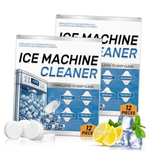 Ice machine cleaner maker - ice,
