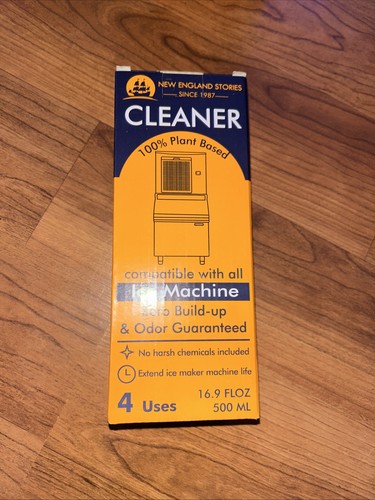 Uses ice machine cleaner - ice,
