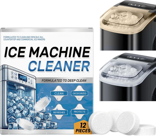 Ice machine cleaner maker - ice,